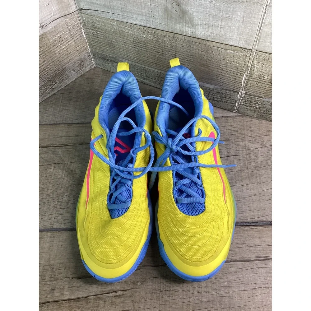 Nike Giannis Immortality 3 GS Opti Yellow Blue Pink Kids Shoes FZ6734-700 6Y